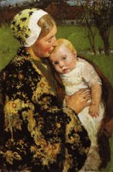 Gari-Julius Melchers Motherhood China oil painting art